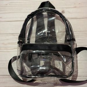 CLEAR PU BACKPACK